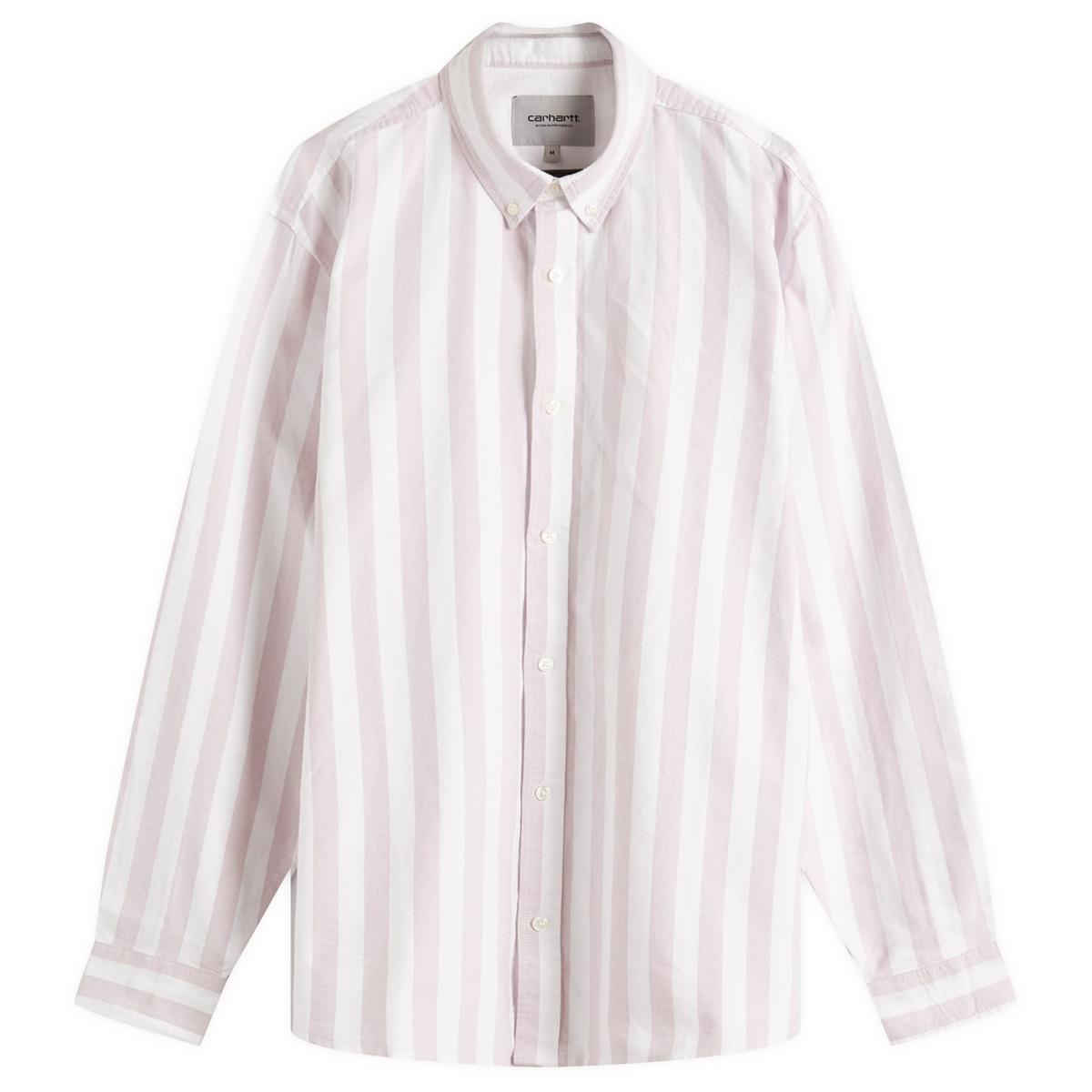 シャツ CARHARTT L/S DILLION SHIRT 4HA060 Carhartt L/S Dillion Shirt in White for Men | Lyst