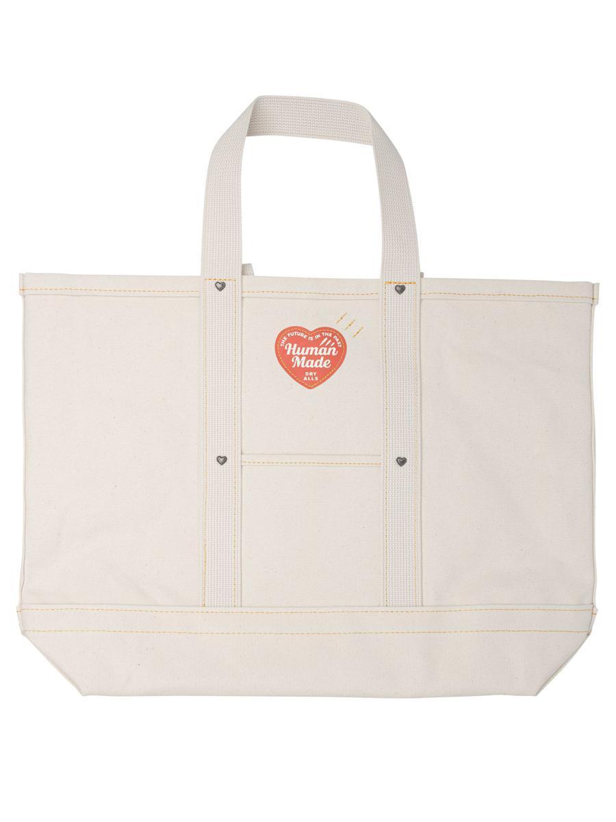 関税送料込【HUMAN MADE】ガーメントダイトートバッグ☆白 ロゴ Human Made Tote bags for Men | Online Sale up to 54% off | Lyst