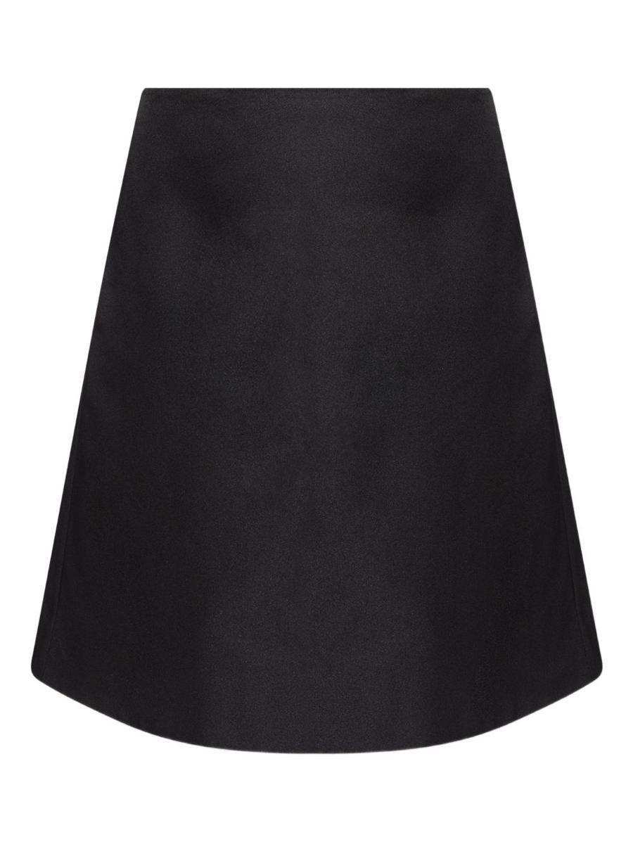 ミニスカート Alexander Mcqueen Wool Mini Skirt Alexander McQueen ウール ミニスカート | ブラック | FARFETCH JP