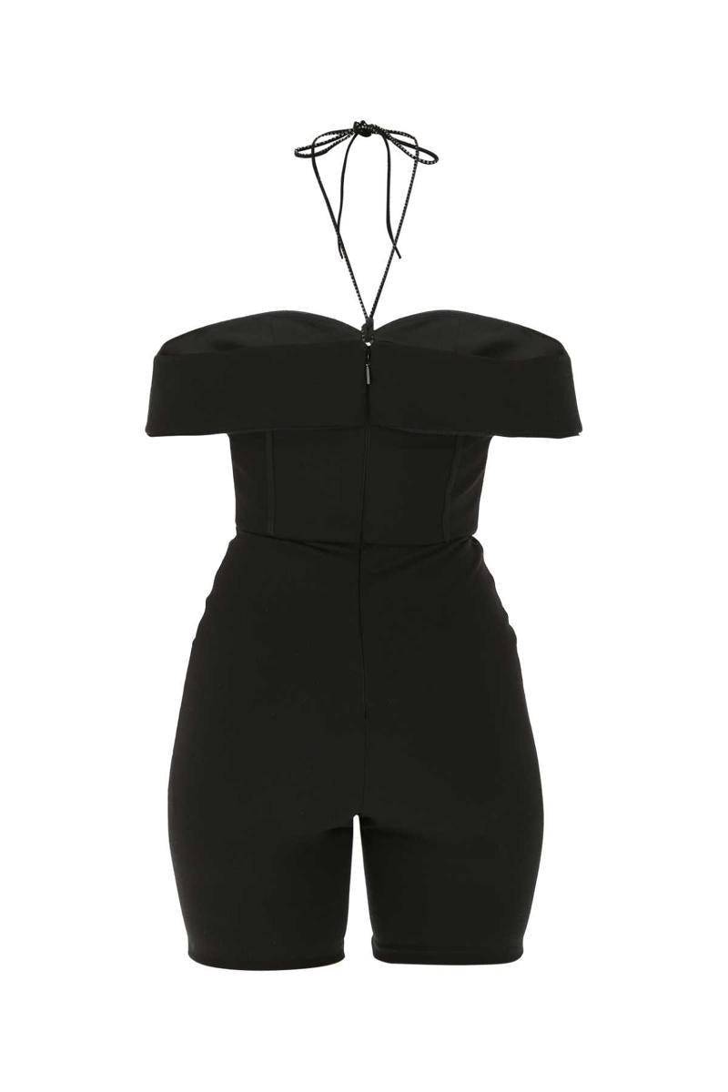 【関税&送料込】Saint Laurent Crepe Bustier Jumpsuit Chiara Boni La Petite Robe Kerolyn Belted Lurex Jumpsuit