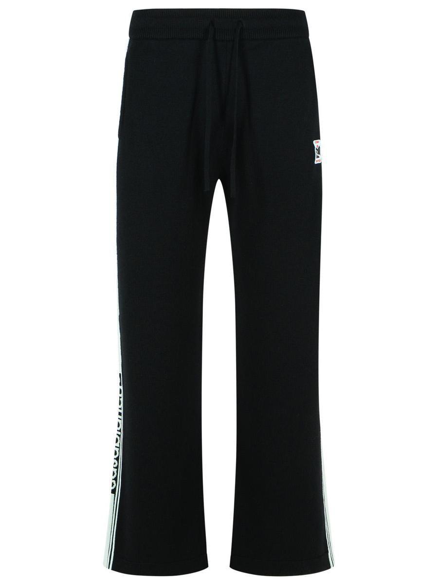 パンツ CASABLANCA Women Straight Pants WPS25JTR101 04 BLACK CASABLANCA: women's pants - Black | Casablanca pants