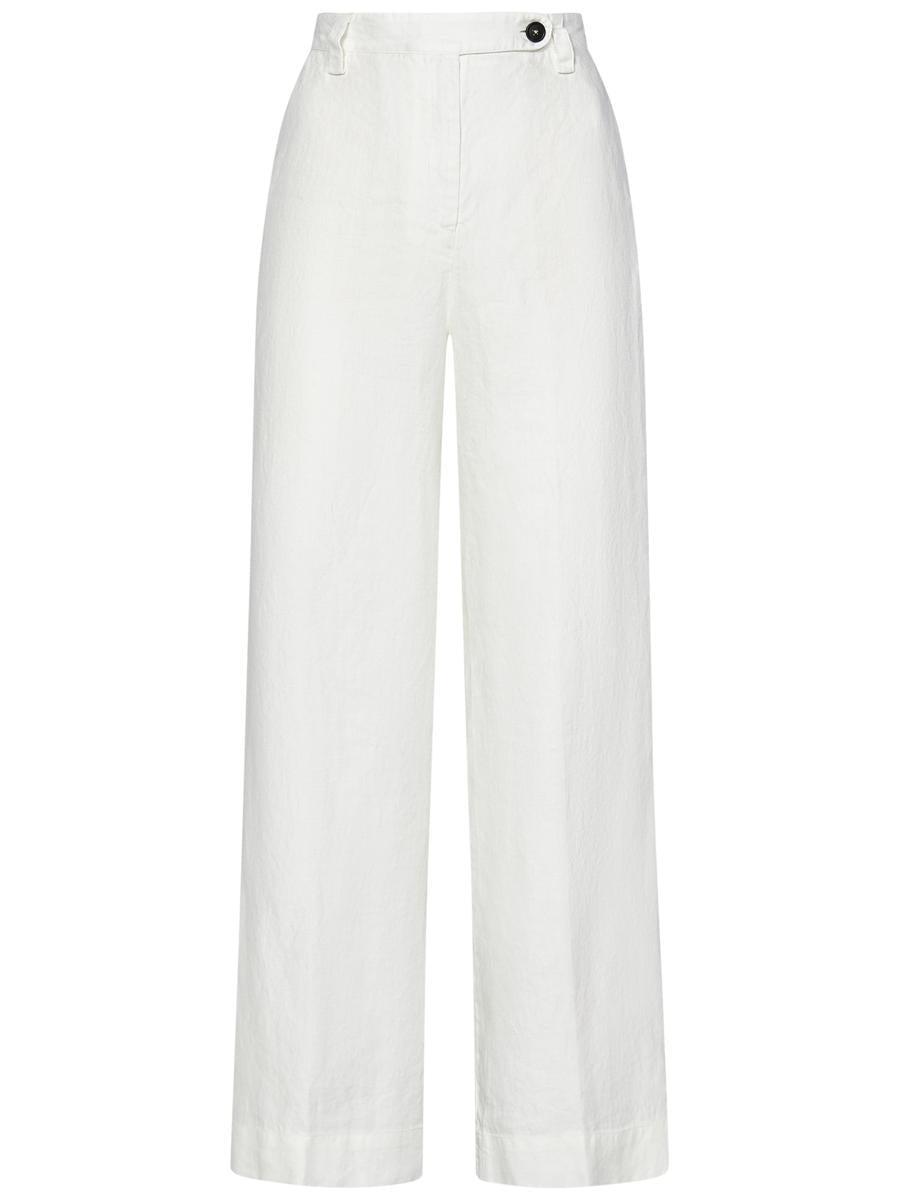 パンツ MASSIMO ALBA Women Straight Pants M27D0LAMIAT3240 U108 White Massimo Alba Pants for Women | Online Sale up to 81% off | Lyst