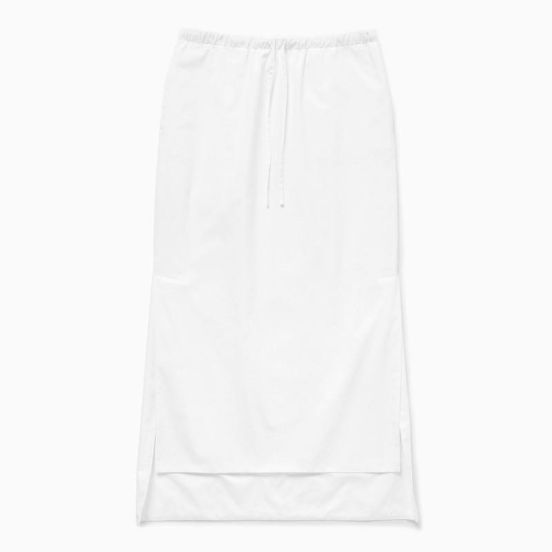 スカート 1989 STUDIO Long asymmetric skirt white 1989 STUDIO Long Asymmetric Skirt in White | Lyst