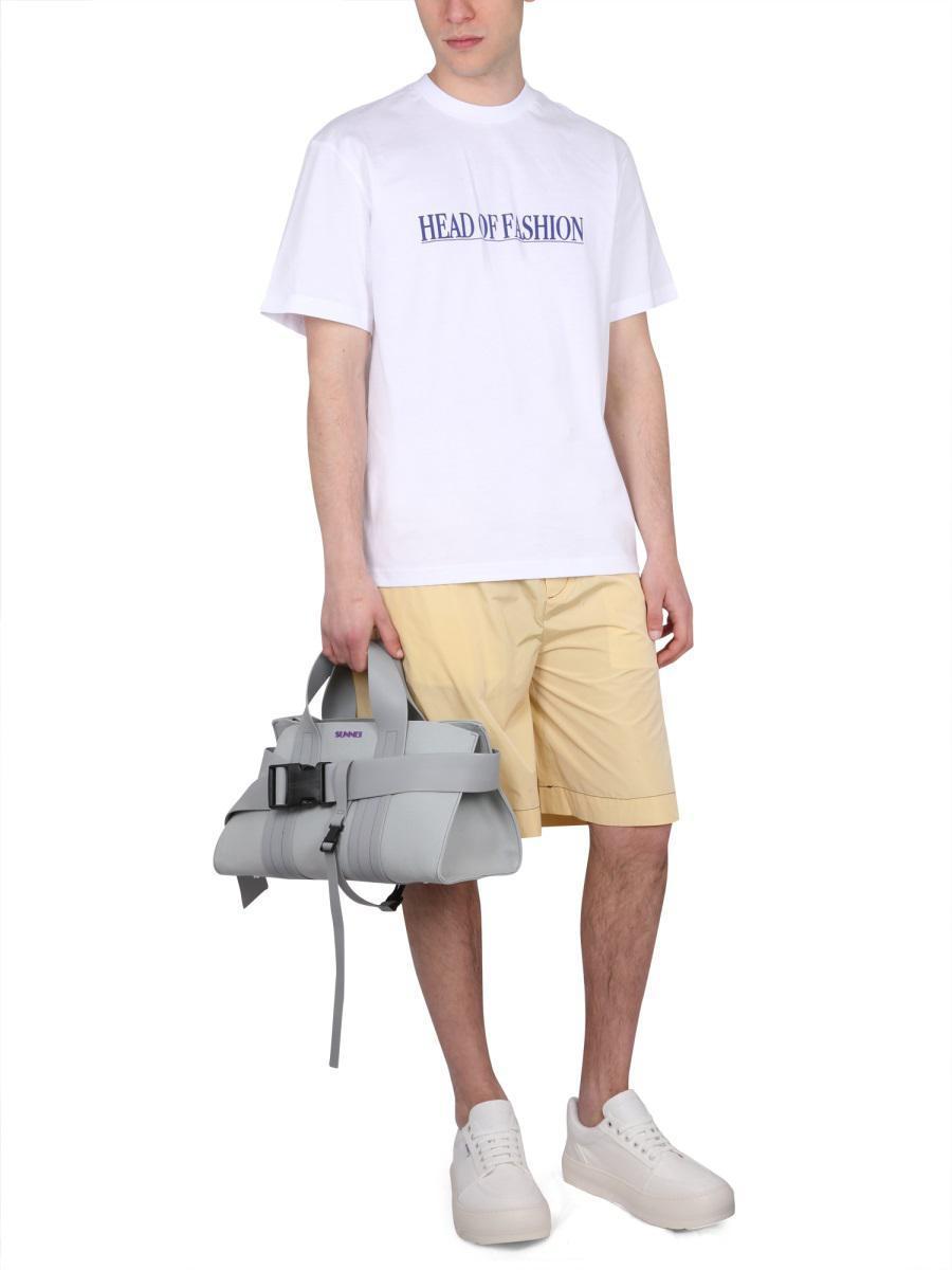 Tシャツ・カットソー SUNNEI HEAD OF FASHION T-SHIRT (MRTWXJER054_JER012WHITE) Sunnei Head Of Fashion T-Shirt in White for Men | Lyst