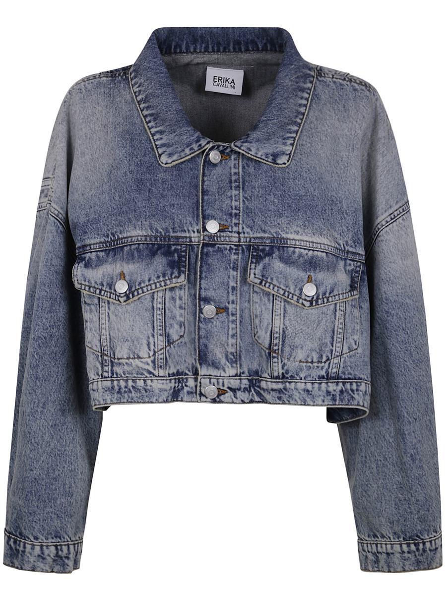 ジャケット ERIKA CAVALLINI Women Jackets P5SH12K650 Blue Blue Erika Cavallini Semi Couture Jackets for Women | Lyst