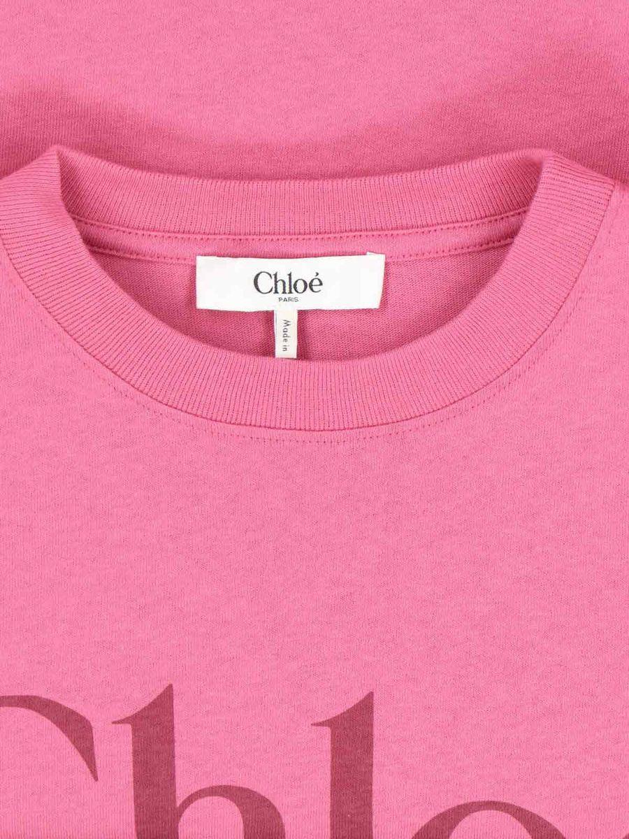 Chloé T-Shirts And Polos in Pink | Lyst