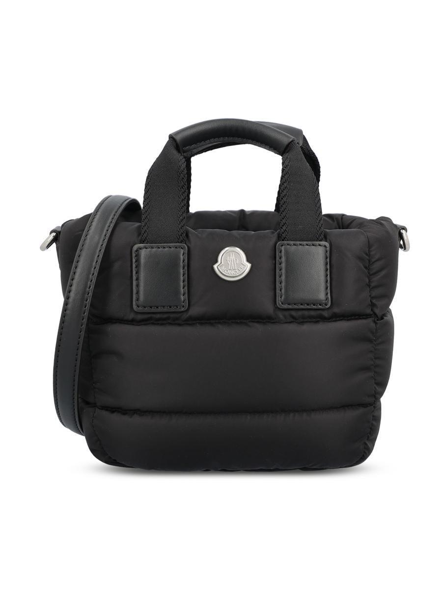 ショルダーバッグ・ポシェット MONCLER Caradoc padded nylon shoulder bag with logo patch Moncler Caradoc padded nylon shoulder bag with logo patch