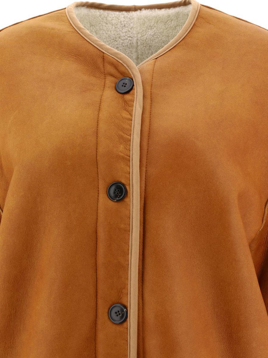 ジャケット Giovi Reversible shearling jacket Giovi Jackets for Women | Online Sale up to 59% off | Lyst