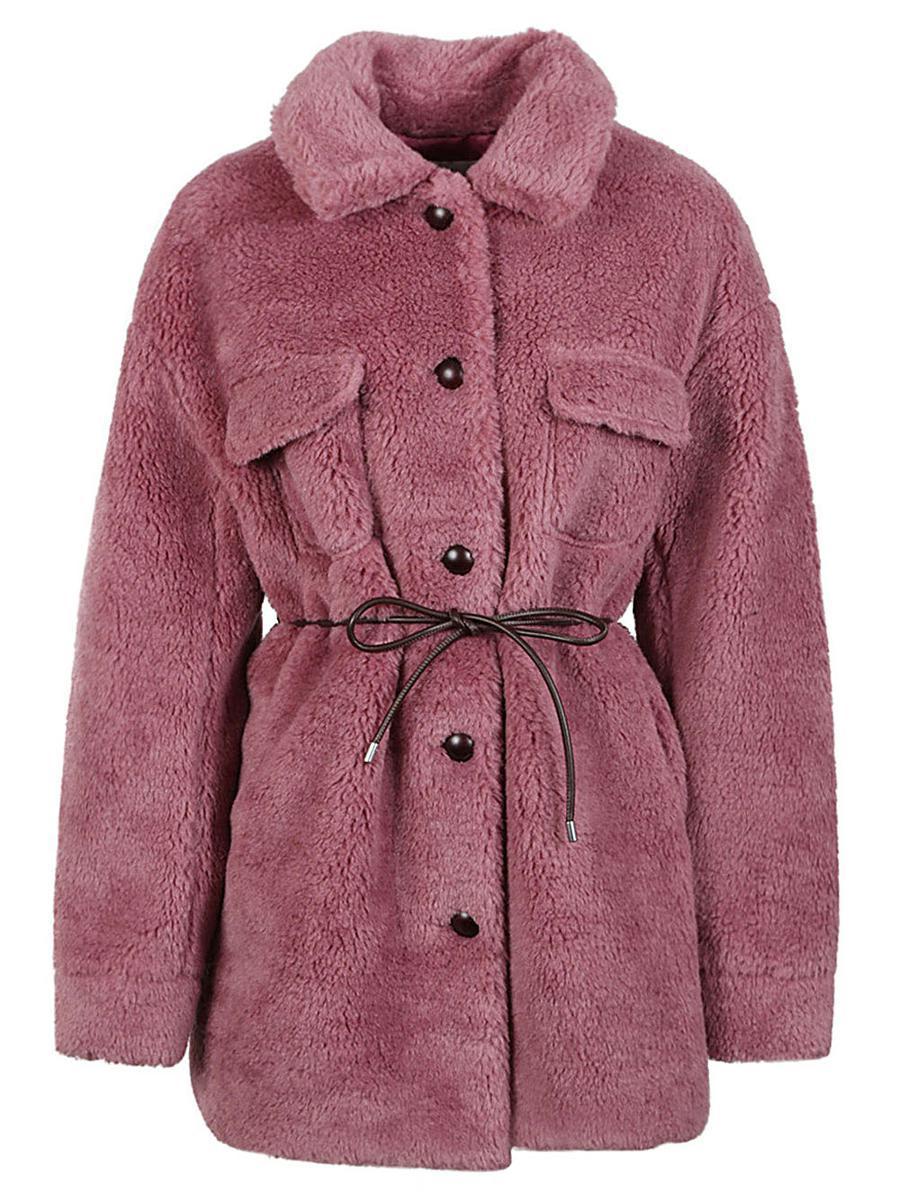 ★MOLLIOLLI★ Prelude Eco Fur Coat [Pink] Molliolli Coats for Women | Online Sale up to 54% off | Lyst