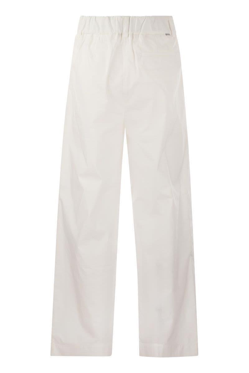 パンツ WOOLRICH Women Straight Pants CFWWTR0174FRUT3027 WHITE Woolrich Straight-leg pants for Women | Online Sale up to 73
