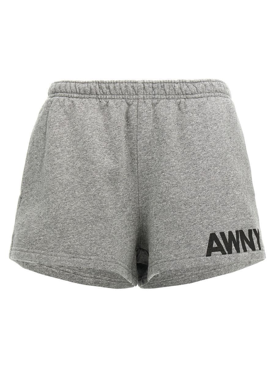ショートパンツ Alexanderwang.T Shorts With Logo T by Alexander Wang Shorts with printed logo | Women's