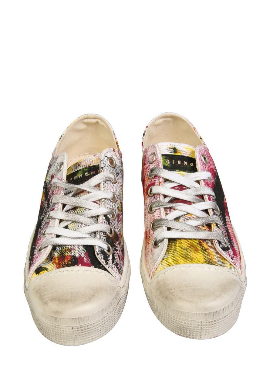 スニーカー GIENCHI SS21 JEAN MICHEL LOW SNEAKERS (GXUSHALOW_0CAN0B001) Gienchi Jean Michel Low Sneakers - Multicolour