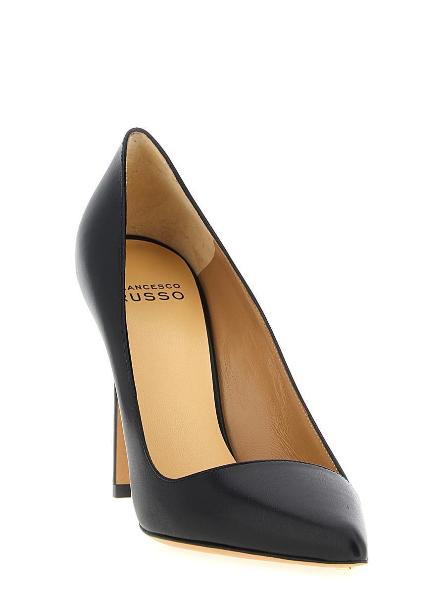 スニーカー FRANCESCO RUSSO Women Sneakers R1P969N207300 Black Francesco Russo Pumps Leather in Black | Lyst