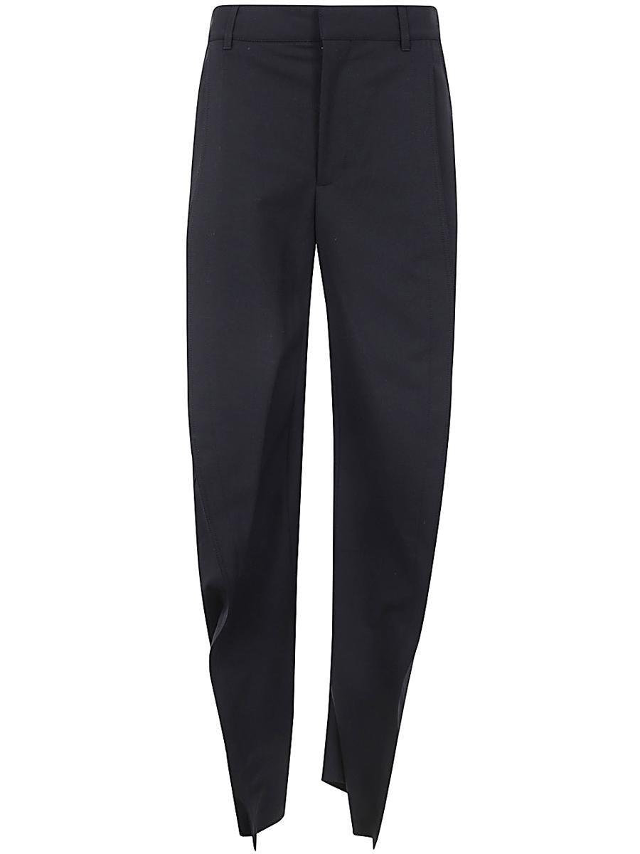 パンツ Y PROJECT Women Straight Pants 107PA002EVERGREENBLACK Black Y. Project Straight-leg pants for Women | Online Sale up to