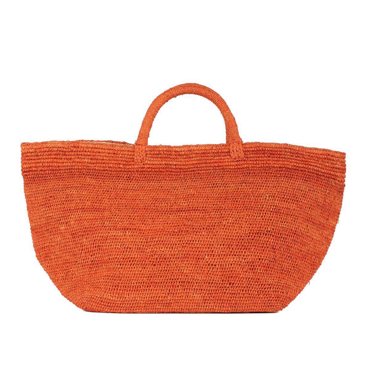 【関税込み】IBELIV Handbags IBELIV Tokyo Raffia Tote Bag | Neutrals | FARFETCH JO