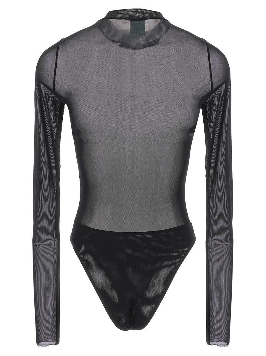 インナー・ルームウェアその他 NOT AFTER TEN SS23 BODY TULLE (NATBO001_ARGENTO) NOT AFTER TEN - BODY TULLE - Eleonora Bonucci