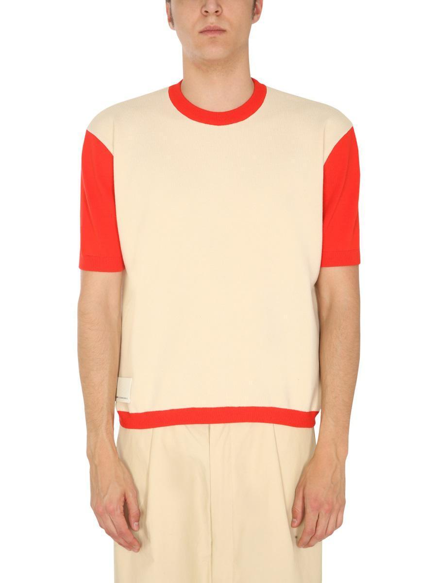 SUNNEI｜SHORT-SLEEVED ROUND NECK T-SHIRTS (MRTWXJER054 0 Sunnei Short sleeve t-shirts for Men | Online Sale up to 77
