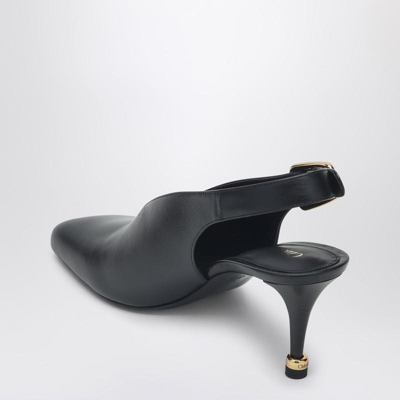 【関税&送料込】Chloe Black Slingback Decollete Andrea Chloé Slingback Décolleté Andrea in Black | Lyst