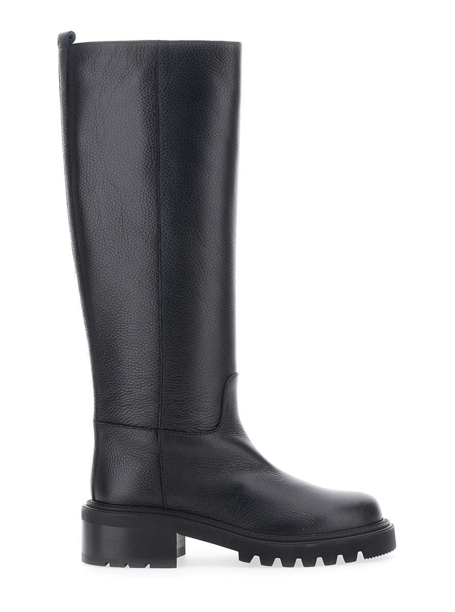 ロングブーツ VIA ROMA 15 FW25 STIVALE CON LUCCHETTO (3807 TESTADIMORO) Via Roma 15 Knee-high boots for Women | Online Sale up to 42