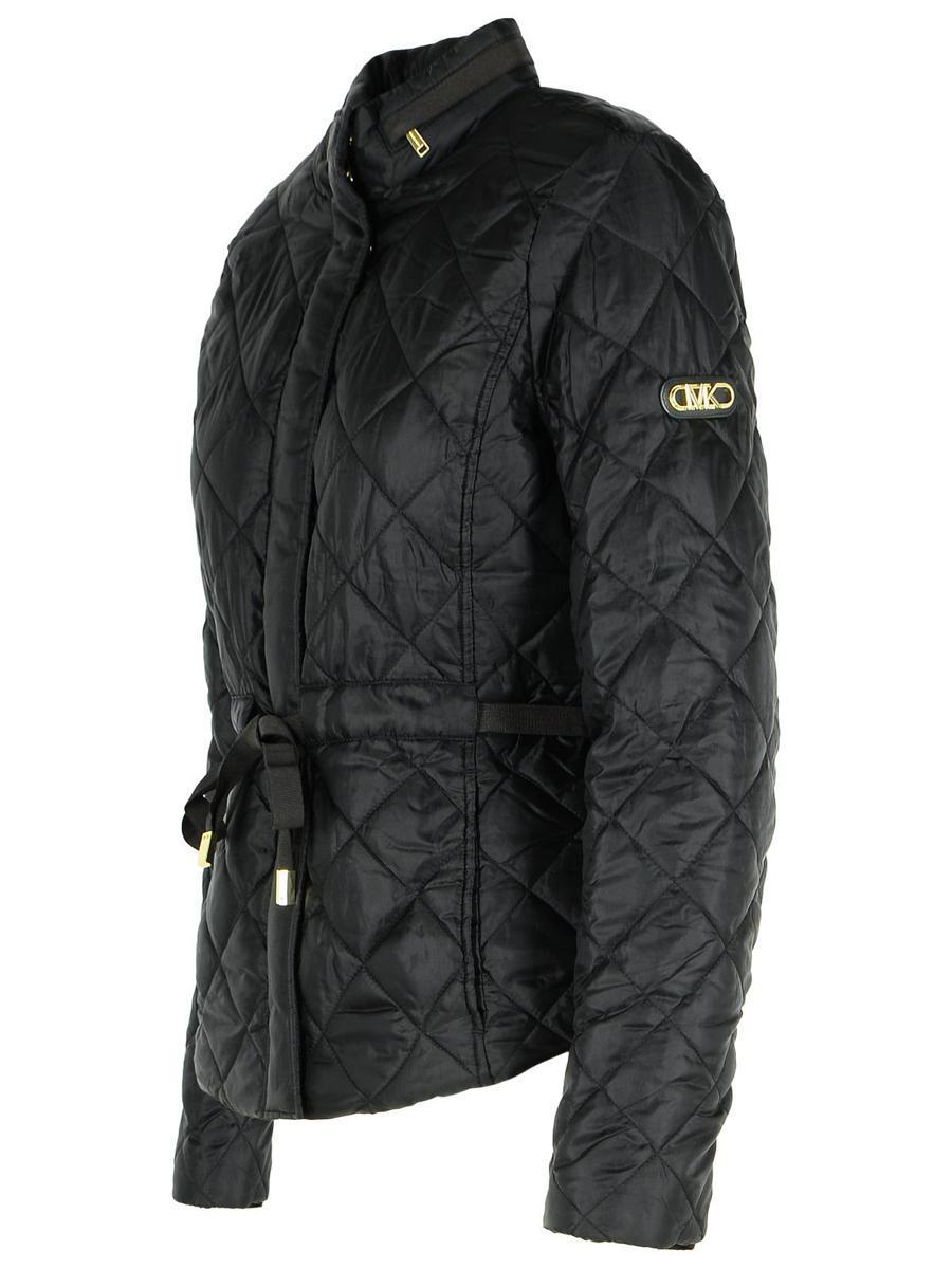 ジャケット Michael By Michael Kors Black Triacetate Blend Jacket MICHAEL Michael Kors Cropped Leather Jacket | Saks Fifth Avenue