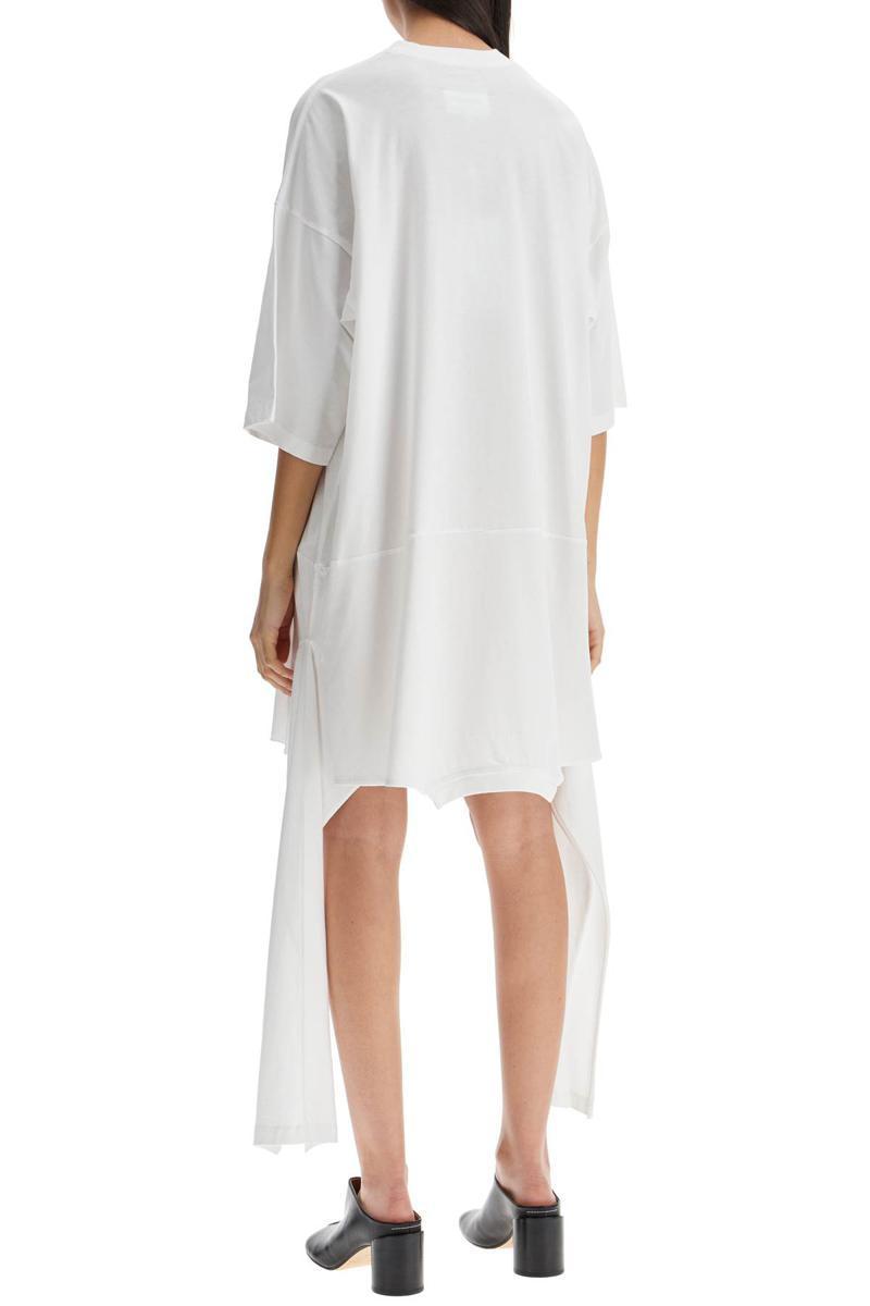◆MM6メゾンマルジェラ◆deconstructed mini dress MM6 Maison Margiela Plunging v-neck Mini Dress | Black