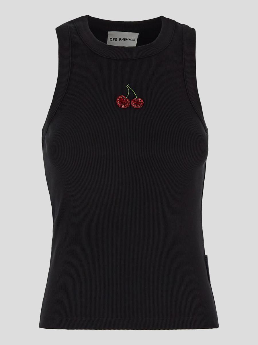 DES_PHEMMES 売れ筋商品|||デス フェム Tシャツ トップス レディース Tank tops White 24847582_55043025_600.jpg