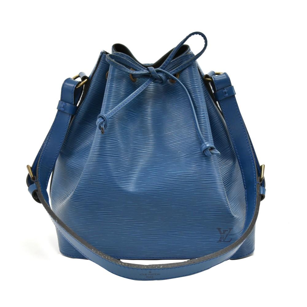 Louis Vuitton Toledo Blue Epi Leather Petit Noe Bag - Lyst