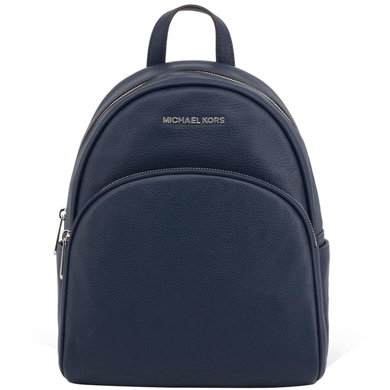 Michael Kors Navy Blue Leather Backpack - Lyst