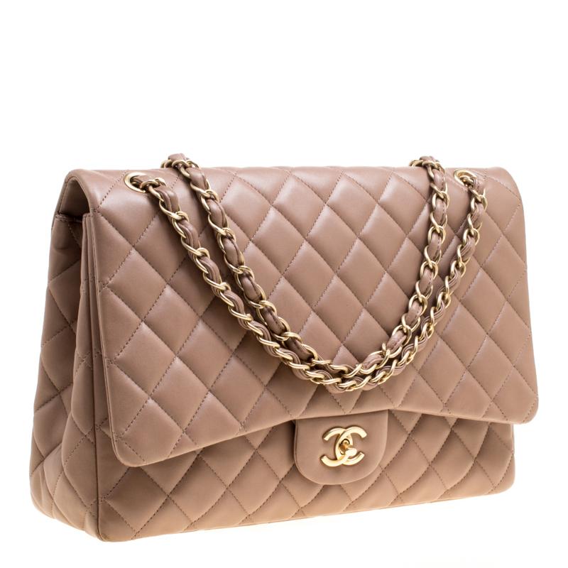 chanel taupe bag