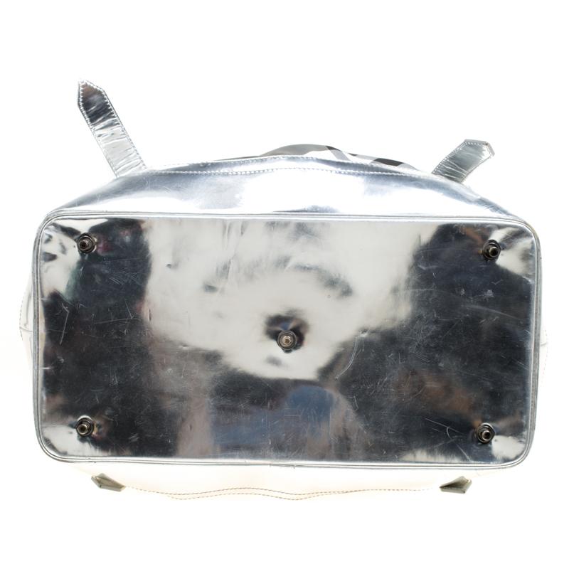 burberry silver bag