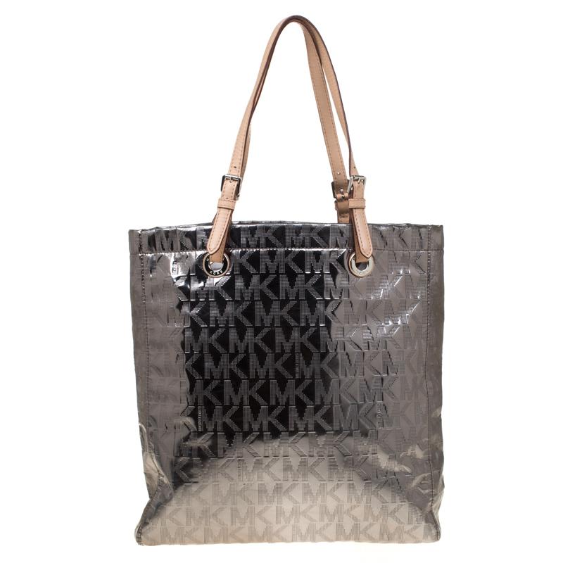 michael kors jet set patent leather tote