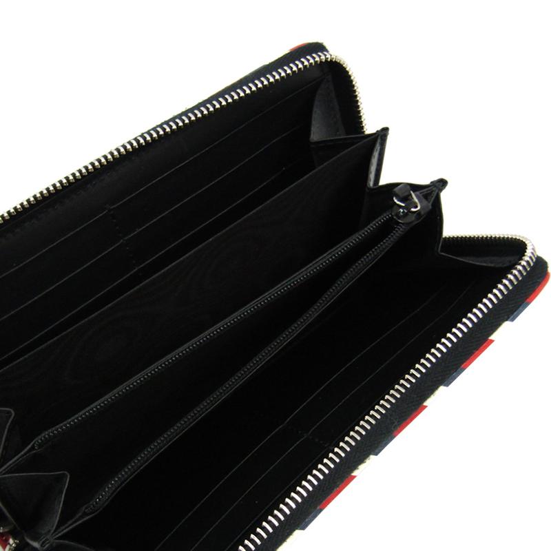 night courrier gg supreme zip around wallet