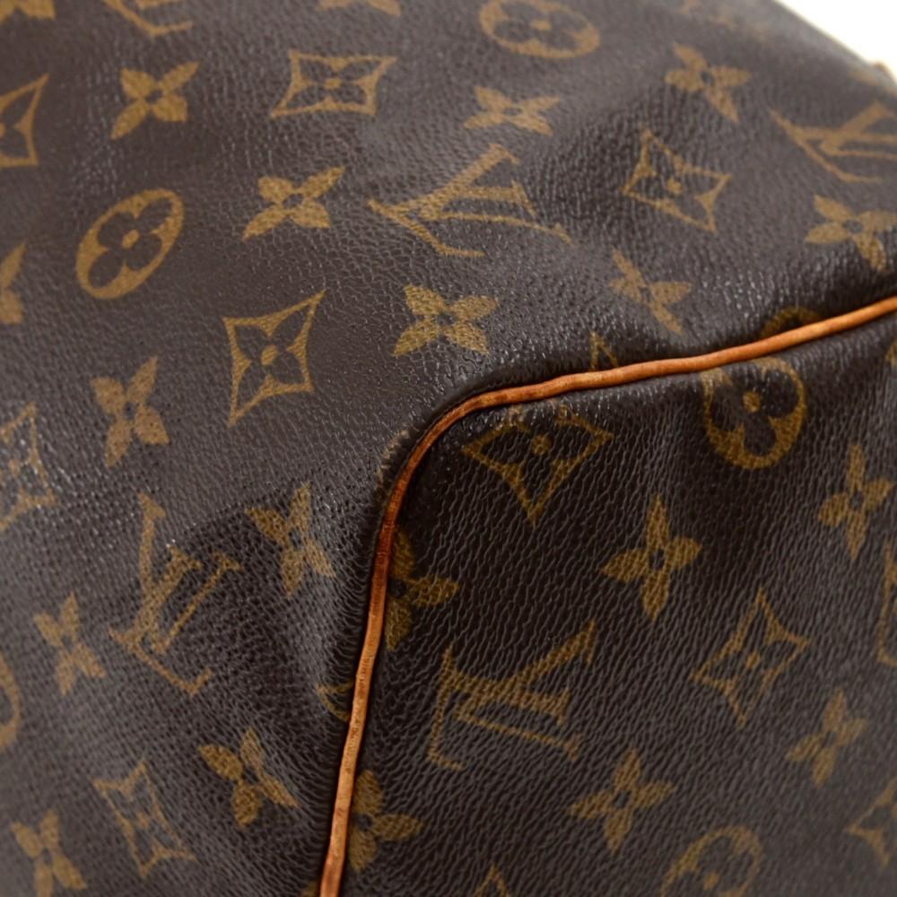 Louis Vuitton Monogram Canvas Speedy 30 Bag in Brown - Lyst