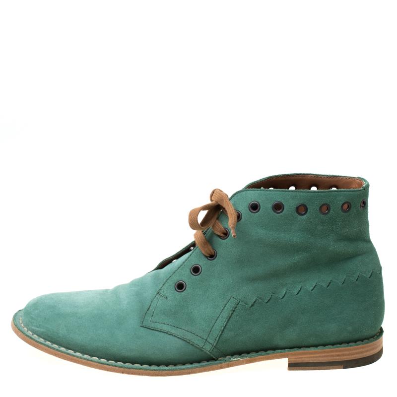 bottega boots green bottom