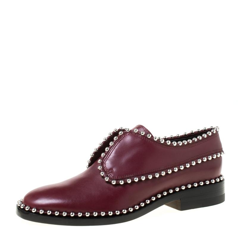 alexander wang andy leather brogues
