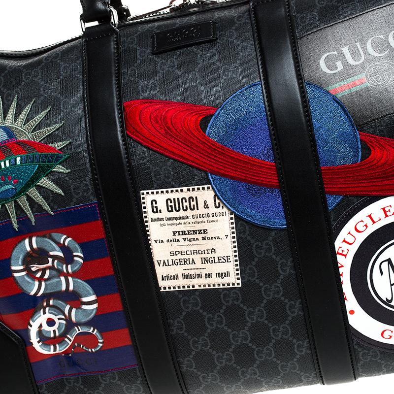 gucci night courrier duffle bag