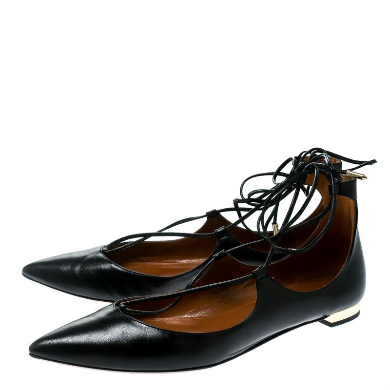 black pointed toe flats comfortable