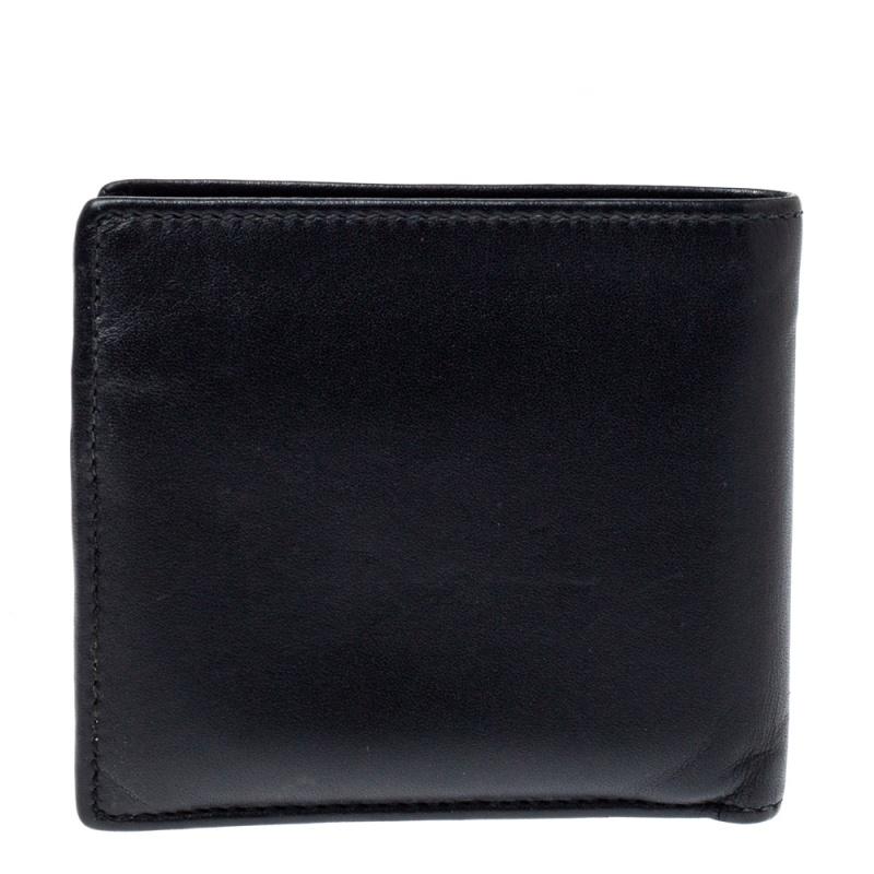mens gucci wallet black leather