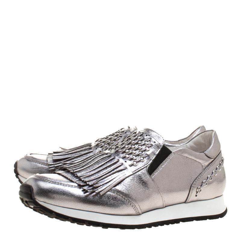 tod's fringe sneaker