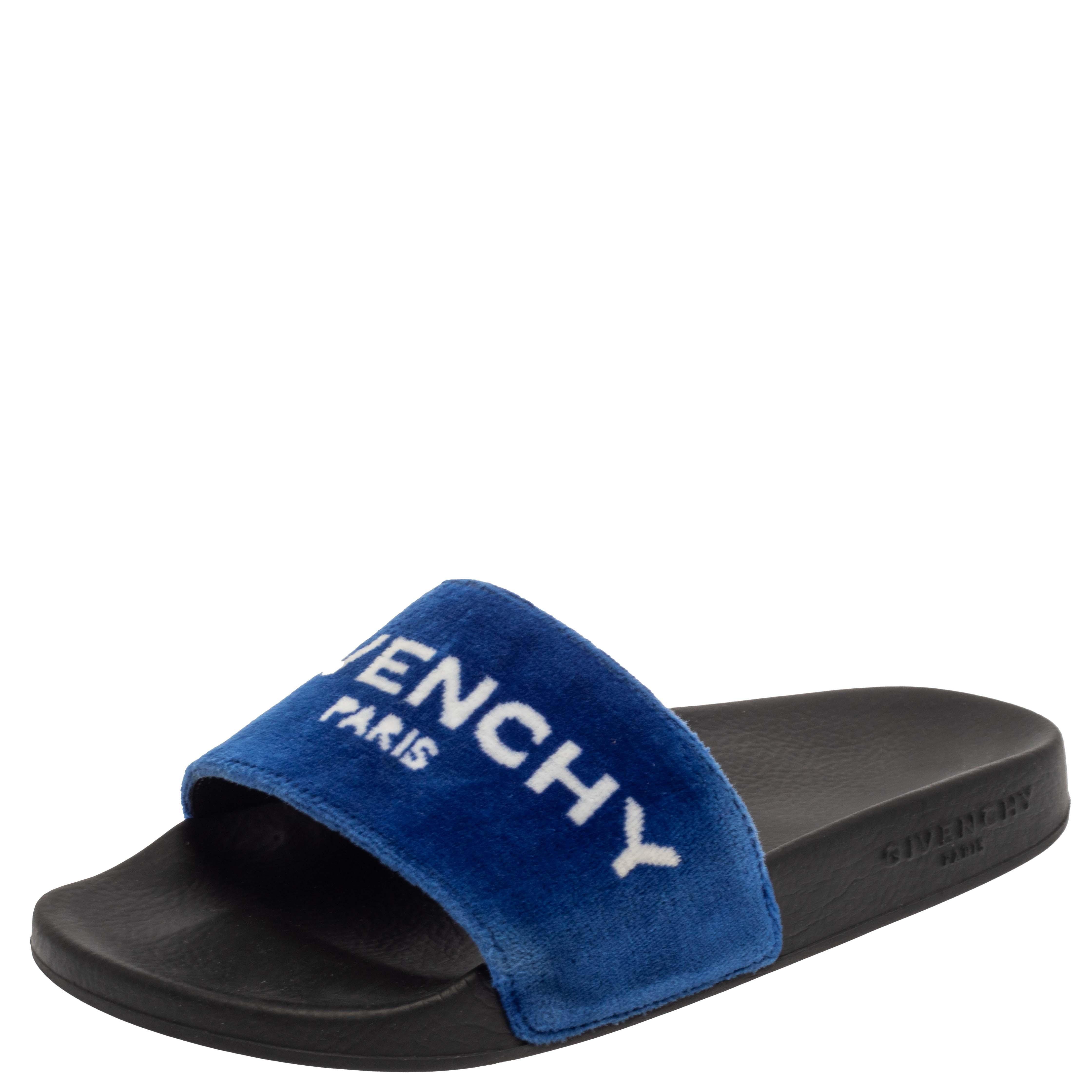 velvet givenchy slides
