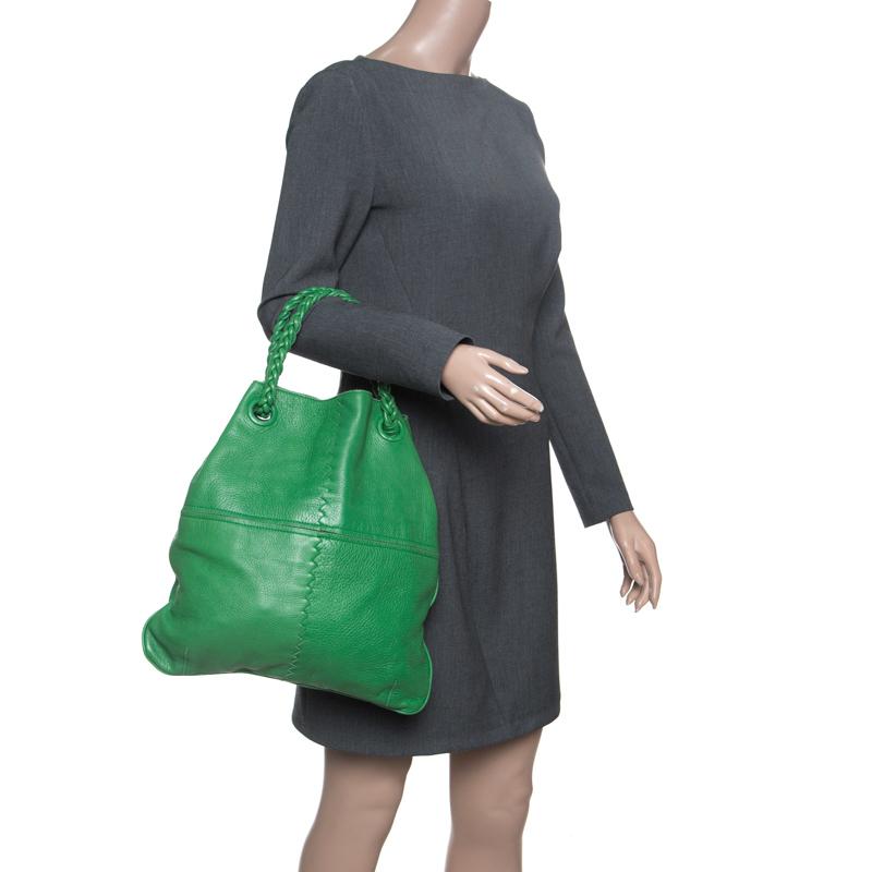 bottega green bag