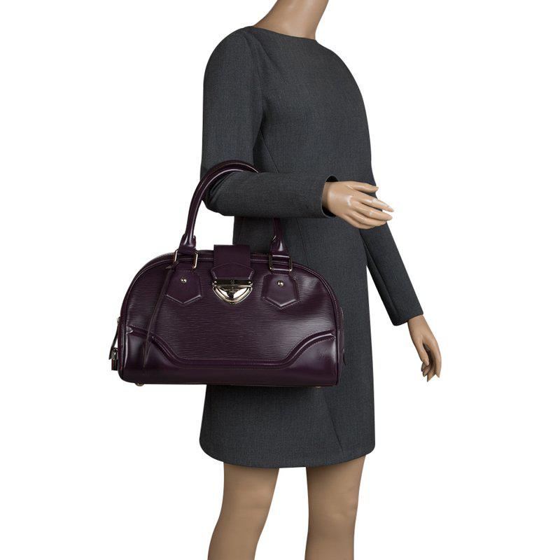 Epi Leather Bowling Montaigne Gm Bag