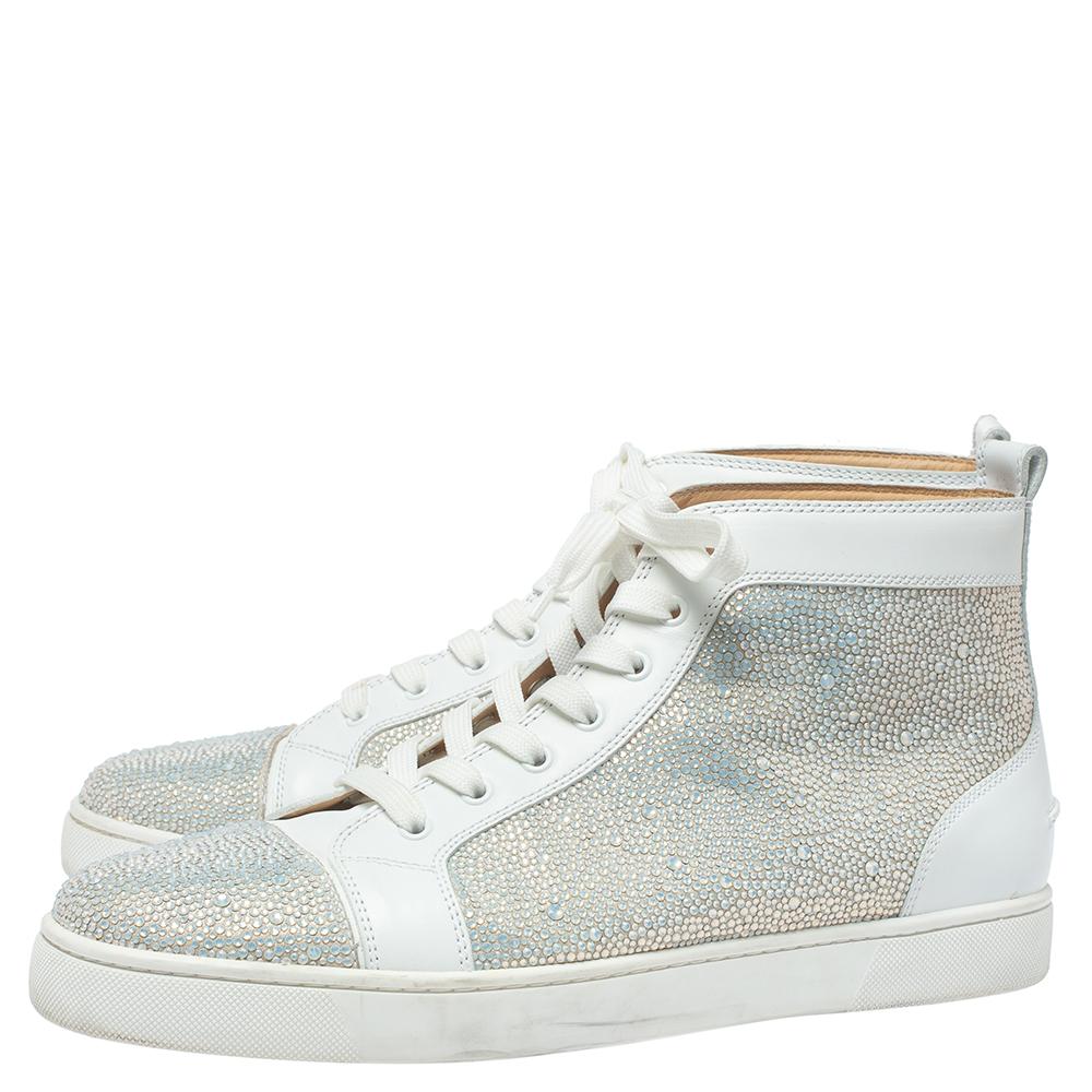 louboutin crystal sneakers