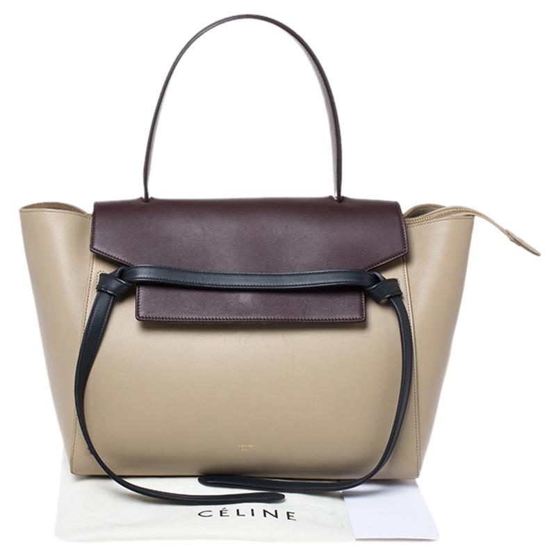 celine nano burgundy