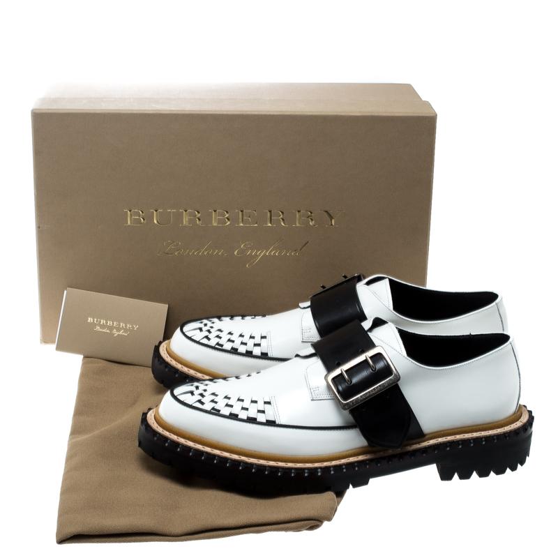 leather platform creepers