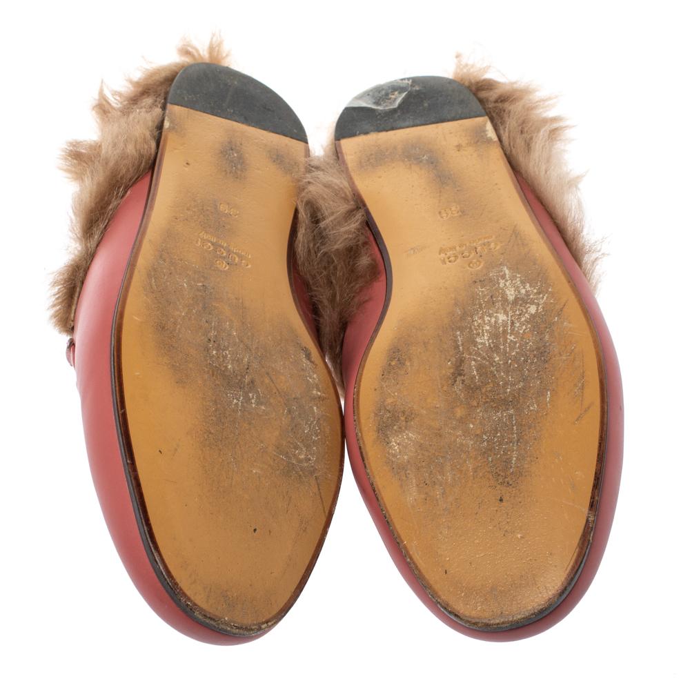 gucci princetown mule pink