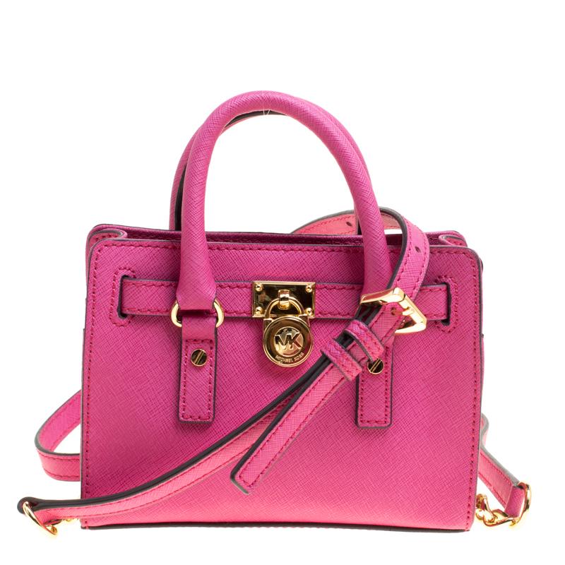michael kors hot pink handbag