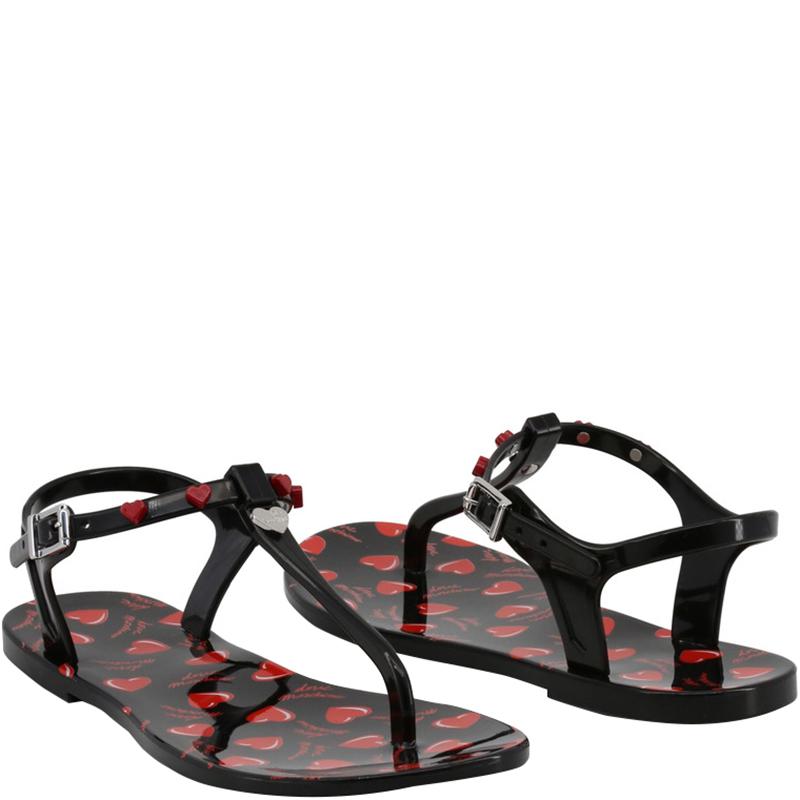 moschino thong sandals