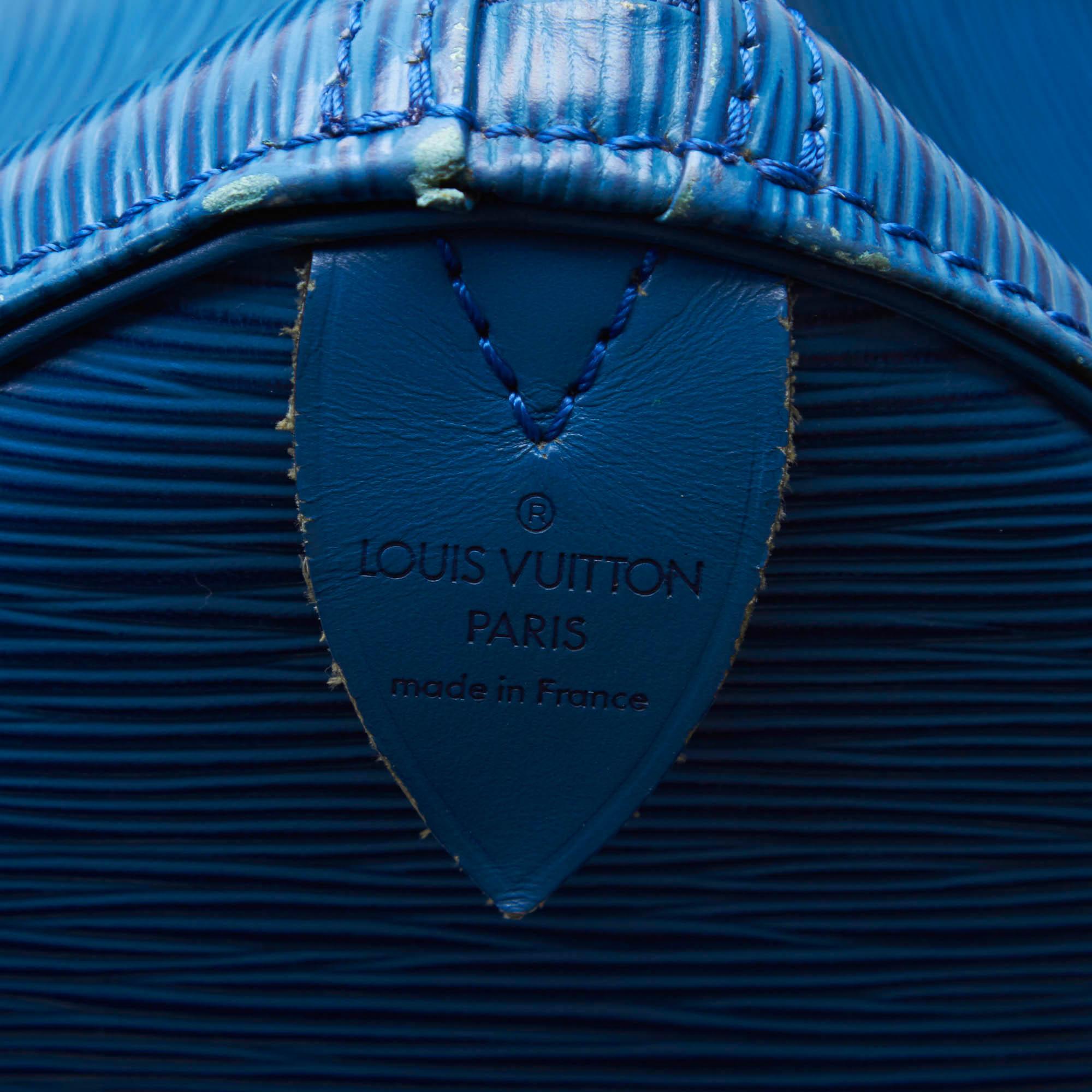 Louis Vuitton Man Bag Blue Strapless