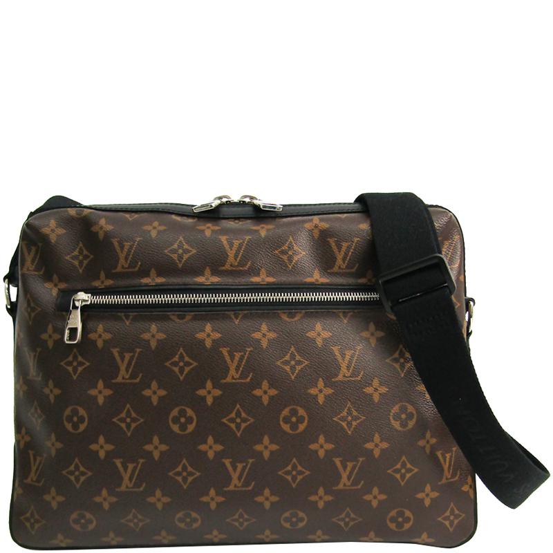 Louis Vuitton Monogram Macassar Canvas Torres Messenger Bag in Brown for Men - Lyst